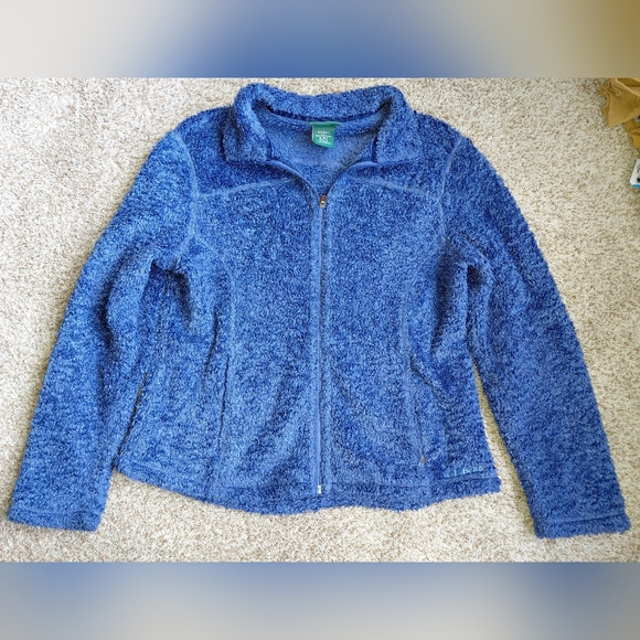 L.L.Bean Women's Polartec Zip Up Jacket Size Medium - Picture 1 of 7